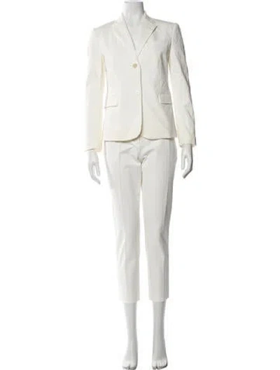 Pre-owned Theory Pantsuit In White