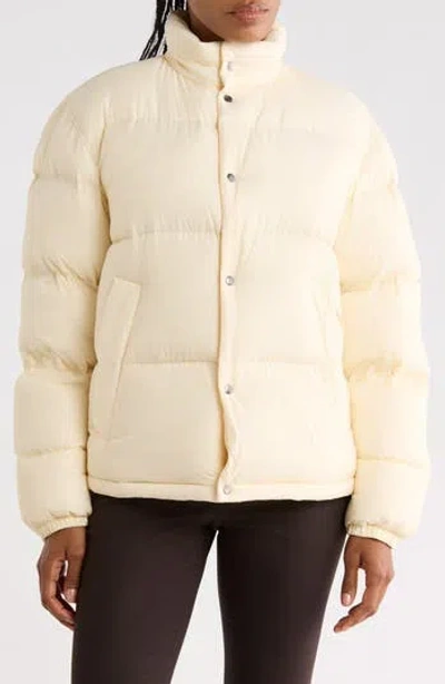Theory Parachute Down Puffer Jacket In Romy Yellow