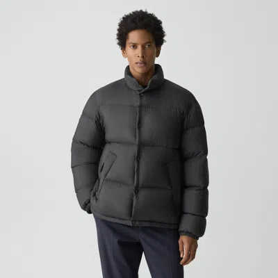 Theory Parachute Puffer Jacket In Motion Down In Black