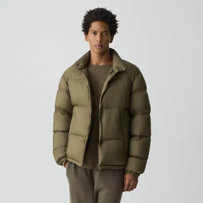 Theory Parachute Puffer Jacket In Motion Down In Brown