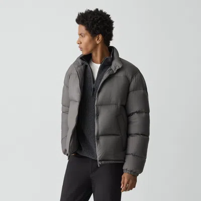 Theory Parachute Puffer Jacket In Motion Down In Gray