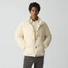 Theory Parachute Puffer Jacket In Motion Down In Neutral
