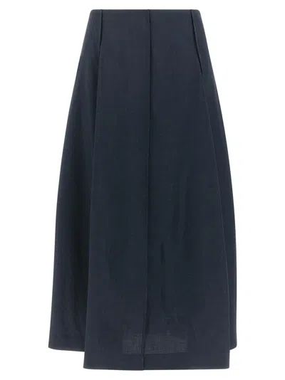 Theory Parachute Skirt In Blue