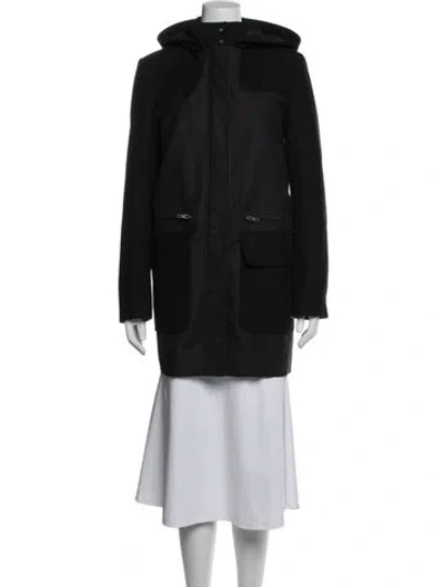 Pre-owned Theory Parka In Black