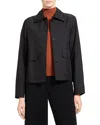 Theory Patch Boxy Jacket In Black