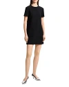 Theory Patch Pocket Shift Dress In Black