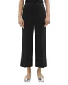 Theory Traceable Wool Slim Straight-leg Trousers In Black