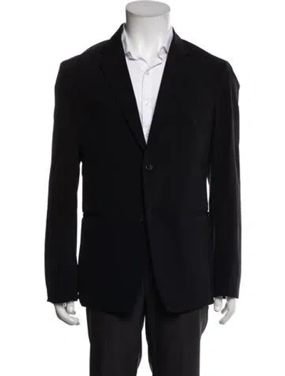 Pre-owned Theory Peacoat In Blue