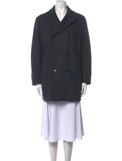 Pre-owned Theory Peacoat In Gray