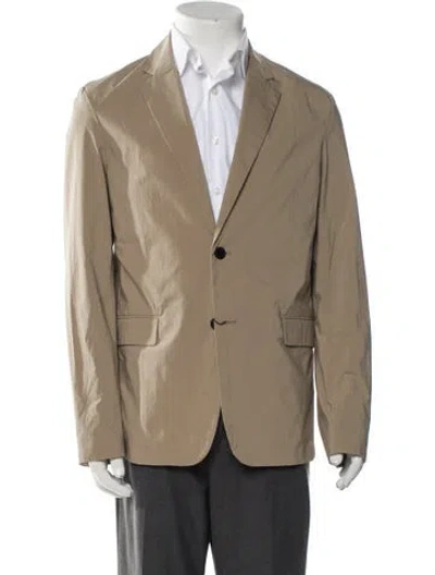 Pre-owned Theory Peacoat In Neutral