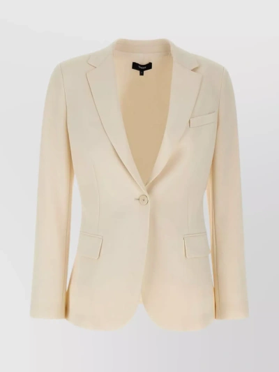 Theory Jackets In Ivory