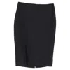 Theory Pencil Skirt In Black Polyester In Black