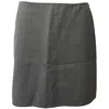 Theory Pencil Skirt In Grey Wool In Grey