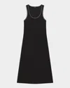 Theory Perry Knit Ribbed Tank Dress