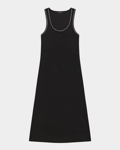 Theory Perry Knit Ribbed Tank Dress