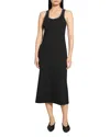 Theory Contrast Tipped Rib Tank Dress