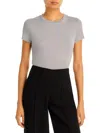 THEORY PETITES WOMENS SOLID TINY T-SHIRT