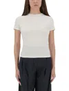 Theory Pima Cotton T-shirt In White