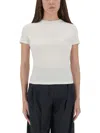 Theory Pima Cotton T-shirt In White