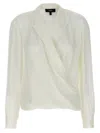 Theory 'pk Label Wrap' Blouse