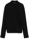 Theory Pk Lapel Wrap Bl.mod