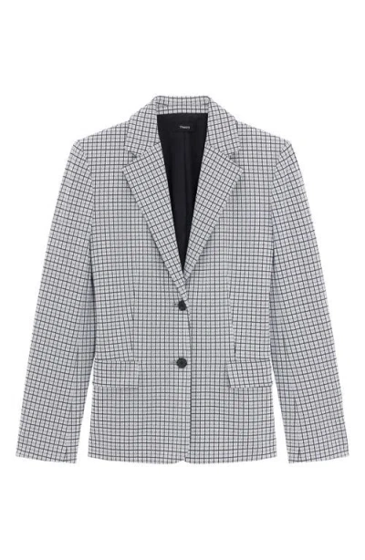 THEORY THEORY TWO-BUTTON BLAZER