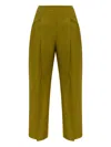 Theory Deep Plt Pant.city T Clothing In Green