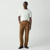 Theory Pleated Drawstring Pant In Cotton-blend