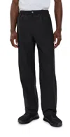 Theory Pleated Drawstring Pants Black
