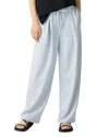 Theory Pleated Drawstring Pants In Pearl Blue