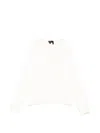 Theory White Solid Crew Neck T-shirt In White