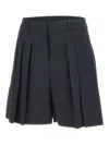 Theory Pleated Shorts