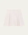 Theory Pleated Shorts In Sand Multi