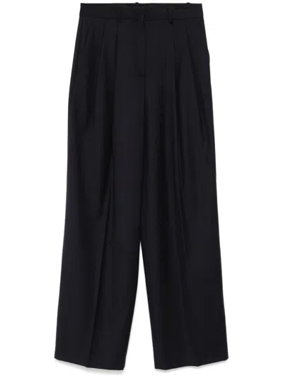 THEORY PLEATED TROUSERS