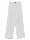 Theory Pleated Crepe Trousers
