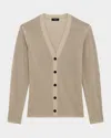 Theory V Neck Cardigan Sweater