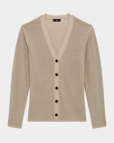 Theory V Neck Cardigan Sweater