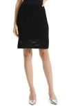 THEORY POINTELLE STITCH SKIRT