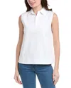 Theory Polo Shell In White