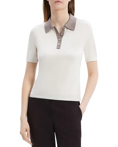 Theory Polo Shirt In White