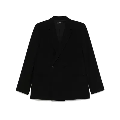 Theory Polyester Jackets In Black