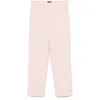 Theory Treeca Cropped Trousers With Elasticated Waist