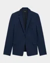 Theory Slim Fit Blazer In Brght Navy