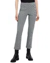 Theory Ponte Slim Kick Pant In Black