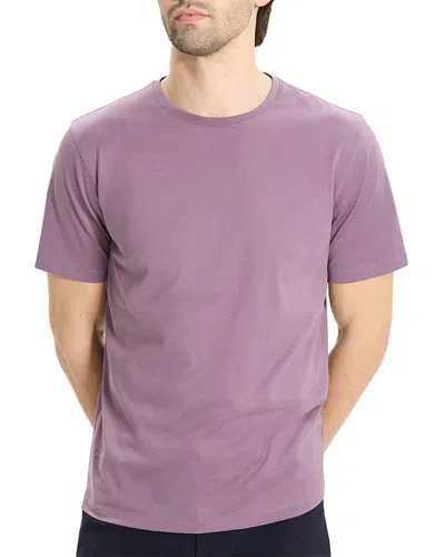 Theory Precise Tee In Cotton Jersey In Purple