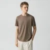Theory Precise Tee In Cotton Jersey In Brown