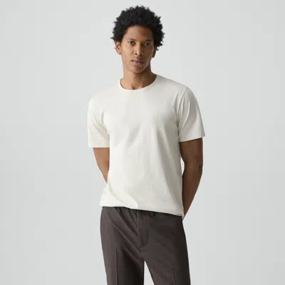 Theory Precise Tee In Cotton Jersey In White