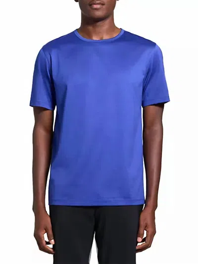 Theory Precise Tee In Lupine In Blue