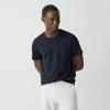 Theory Precise Tee In Luxe Cotton Jersey In Eclipse