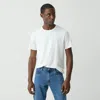 Theory Precise Tee In Luxe Cotton Jersey In White